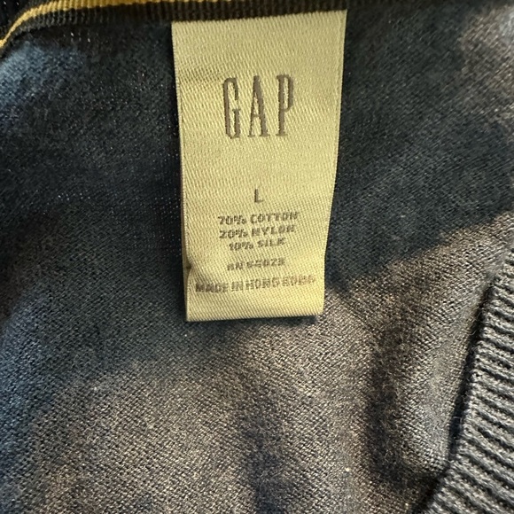 Men’s‎ Gap blue large thin lightweight sweater - Picture 4 of 4